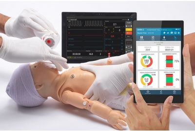 Code Blue® III Newborn with OMNI® 2 Advanced Life Support Training Simulator