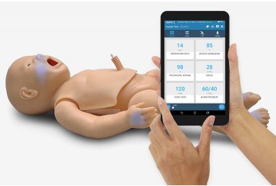 PEDI® BLUE Neonatal Manikin Simulator OMNI 2