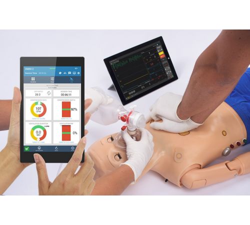 Code Blue III Pediatric with OMNI 2 Advanced Life Support Training Simulator